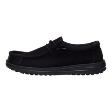 'HEY DUDE' Men's Wally Work CE - Black (Wide)