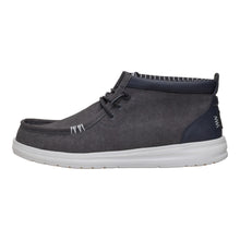'HEY DUDE' Men's Wally Mid GripR Vin Classic - Black Oyster / Black
