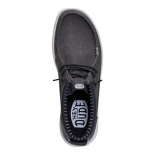 'HEY DUDE' Men's Wally Mid GripR Vin Classic - Black Oyster / Black