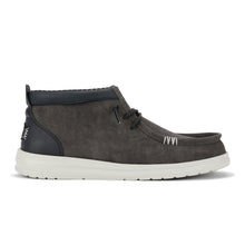'HEY DUDE' Men's Wally Mid GripR Vin Classic - Black Oyster / Black