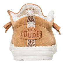 'HEY DUDE' Men's Wally Suede Shearling - Lion Orange / Multi