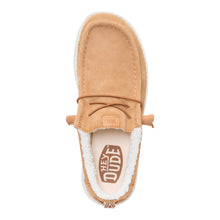 'HEY DUDE' Men's Wally Suede Shearling - Lion Orange / Multi
