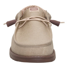 'HEY DUDE' Men's Wally Stretch Canvas Block - Crockery / Multi