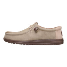 'HEY DUDE' Men's Wally Stretch Canvas Block - Crockery / Multi