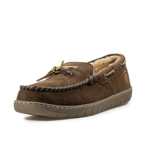 'NESTER HOISERY INC' Men's Harrison Moccasin - Dark Brown