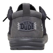 'HEY DUDE' Men's Wally Vintage Classic - Black Oyster / Black