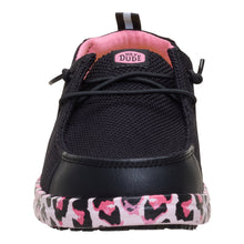 'HEY DUDE' Women's Wendy Work CE - Black / Pink Leopard