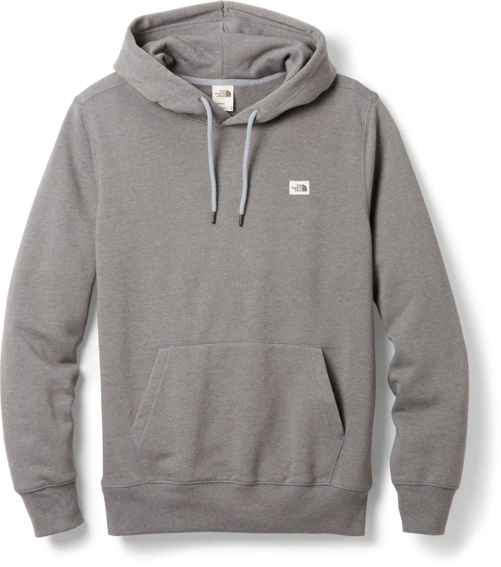 'The North Face' Men's Heritage Patch Pullover Hoodie - TNF Medium Grey