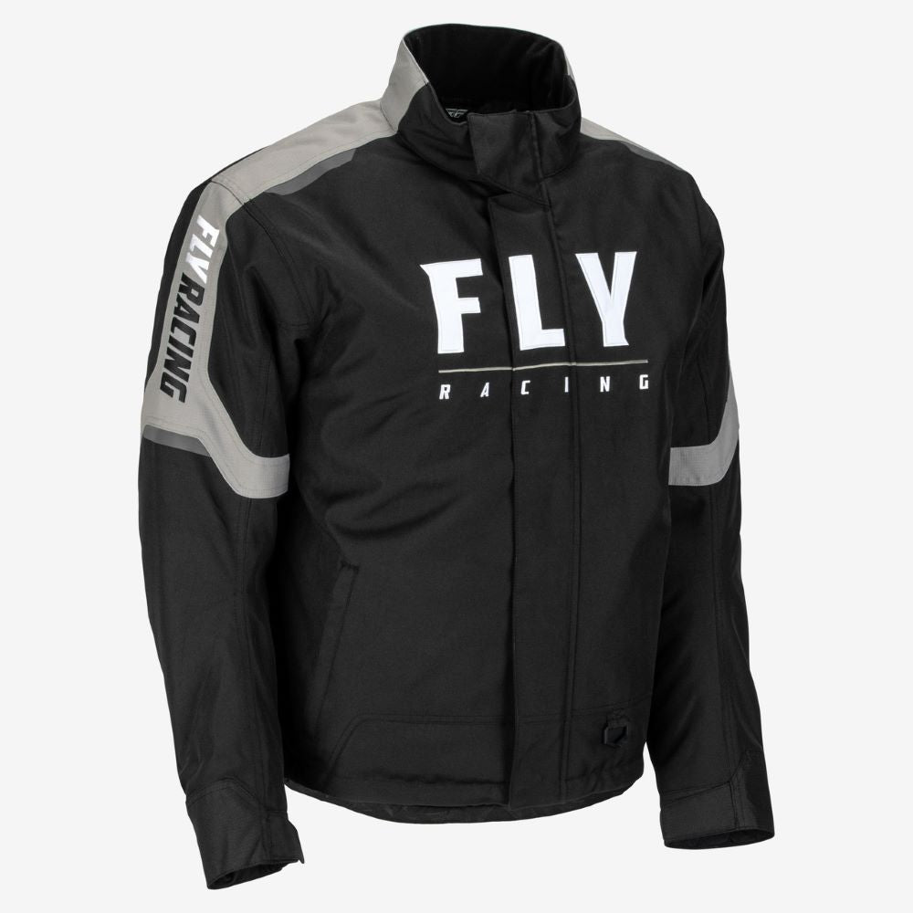 'Fly Racing' Men's Outpost Insulated Jacket - Black / Grey