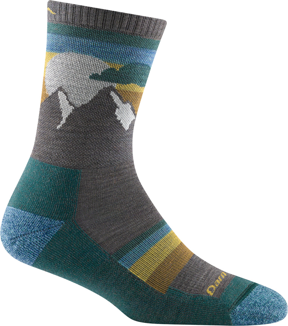 'Darn Tough Vermont' Women's Sunset Ledge Micro Crew Lightweight Socks - Taupe