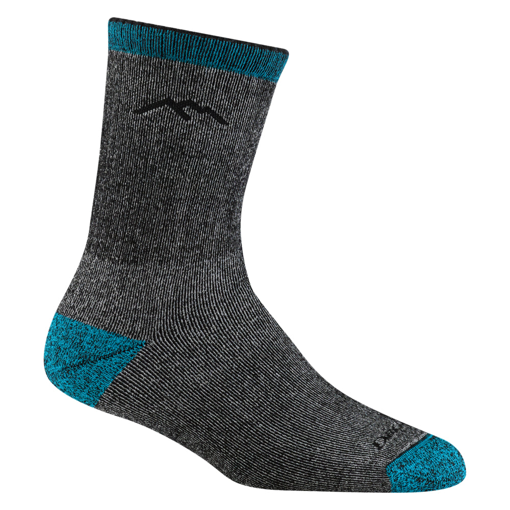 'Darn Tough Vermont' Women's Mountaineering Micro Crew Heavyweight Hiking Socks - Midnight