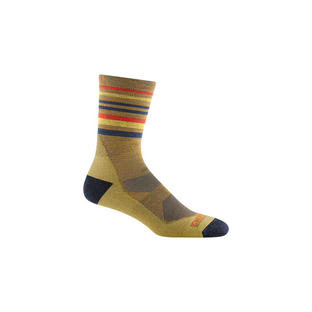 'Darn Tough Vermont' Men's Fastpack Micro Crew Lightweight Hiking Socks - Sandstone