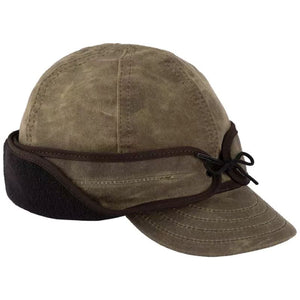 "STORMY KROMER" Unisex Waxed Rancher Cap - Dark Oak