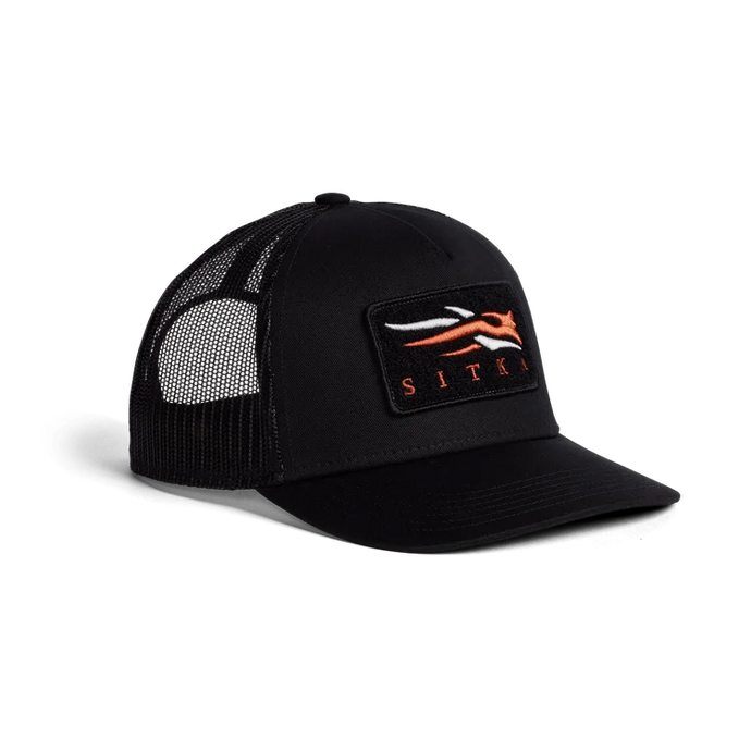 'Sitka' Men's Icon Mid Pro Trucker Cap - Black