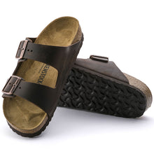 'Birkenstock USA' Men's Arizona Oiled Leather Sandal - Habana