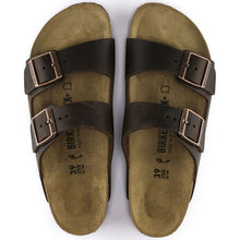 'Birkenstock USA' Men's Arizona Oiled Leather Sandal - Habana