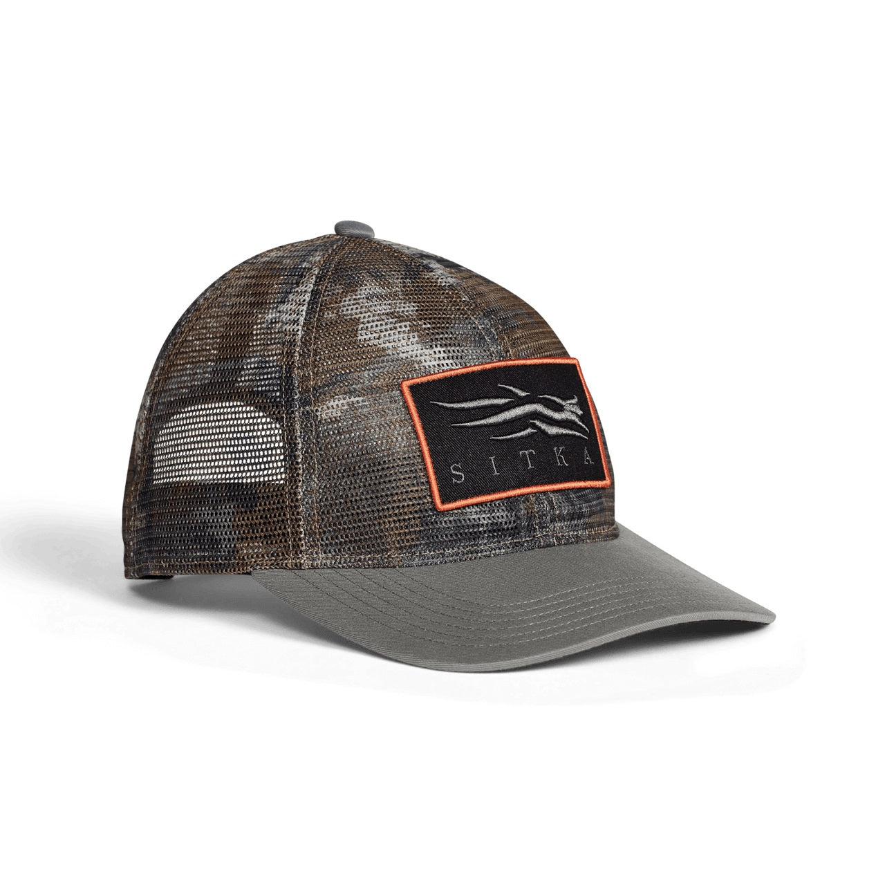 'Sitka' Men's Icon Optifade Mesh Mid Pro Trucker - Waterfowl : Woodsmoke Timber