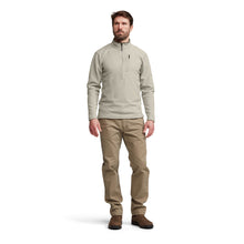 'SITKA' Men's Snowcrest Half-Zip Fleece Pullover - Oak Heather