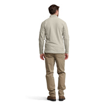 'SITKA' Men's Snowcrest Half-Zip Fleece Pullover - Oak Heather