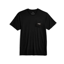 'SITKA' Men's Tech Whitetail Pocket T-Shirt - Sitka Black