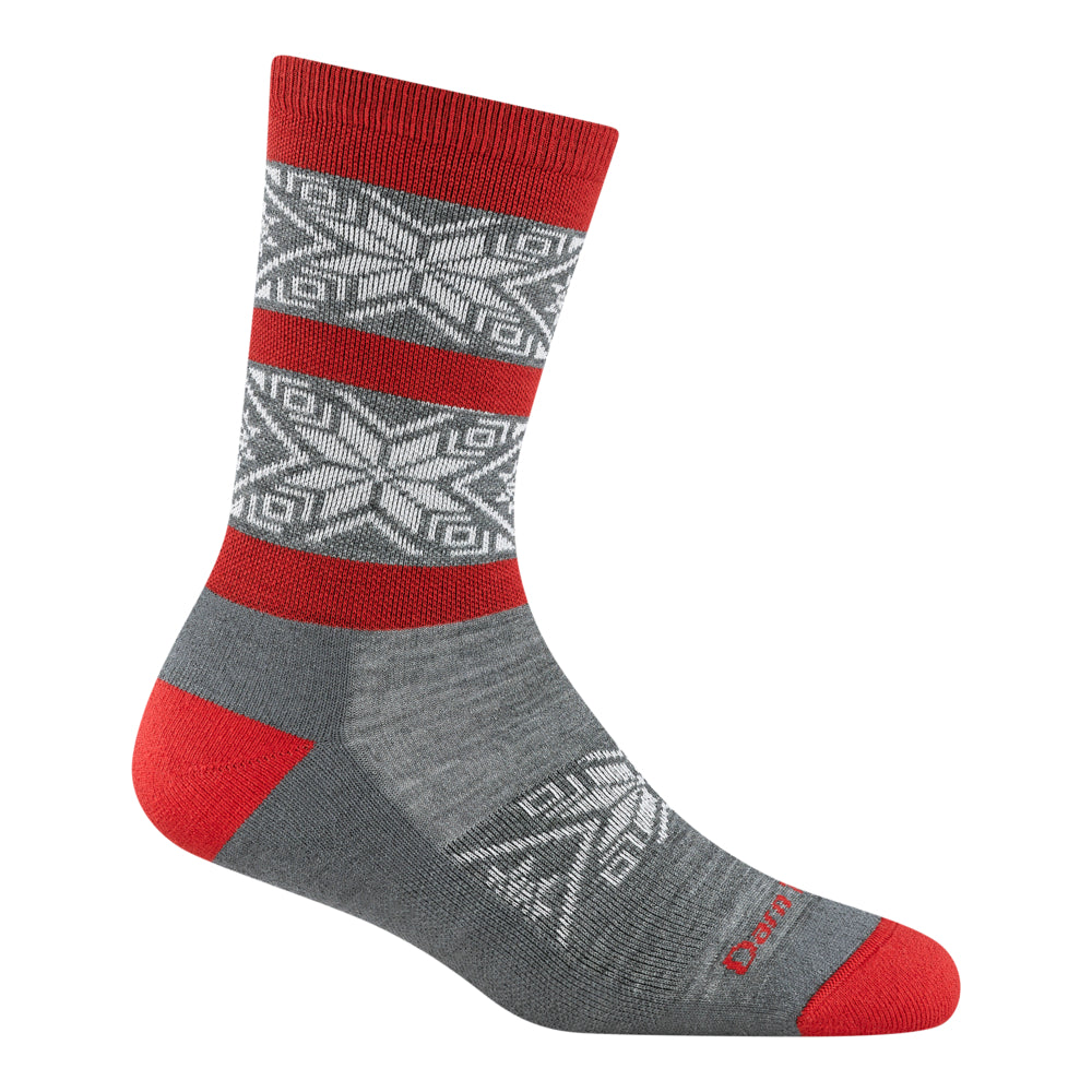 'Darn Tough Vermont' Women's Elsa Crew Lightweight Lifestyle Socks - Grey