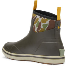 'LaCrosse' Men's Alpha Deck Boots - Olive / Camo