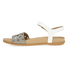 'DANSKO' Women's Jodie Sandal - Platino / White