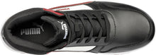 'Puma' Men's Safety Frontcourt EH Mid Comp Toe Boot - Black / Red