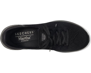'Skechers' Women's Slip-ins: Martha Stewart Ultra Flex 3.0-Back On Track - Black / Black