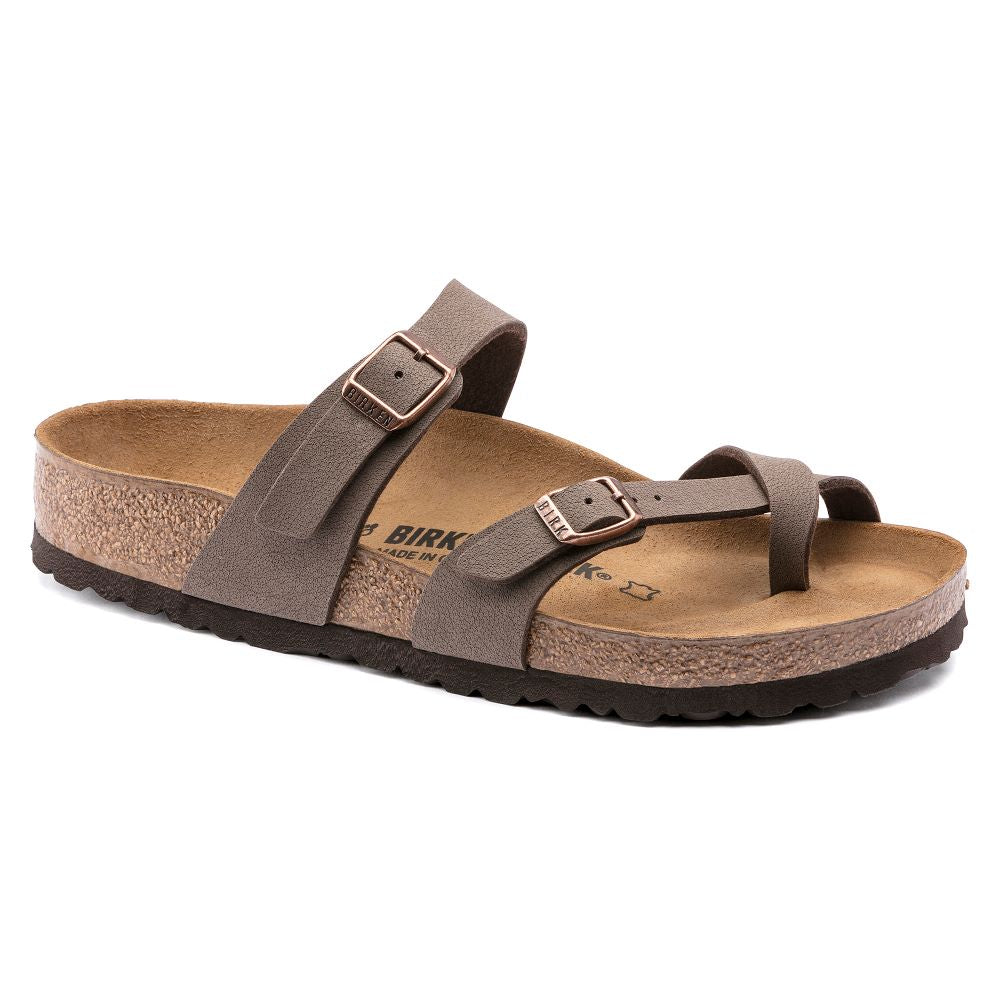 Birkenstock Arizona in Mocca retailer 43N Birko-Flor