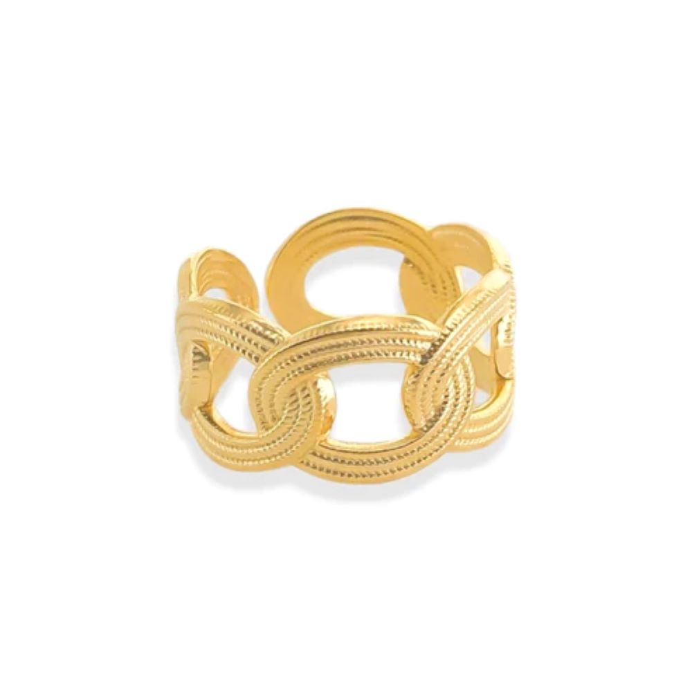 'OMG Bling' Women's Water Resistant Ring - Gold