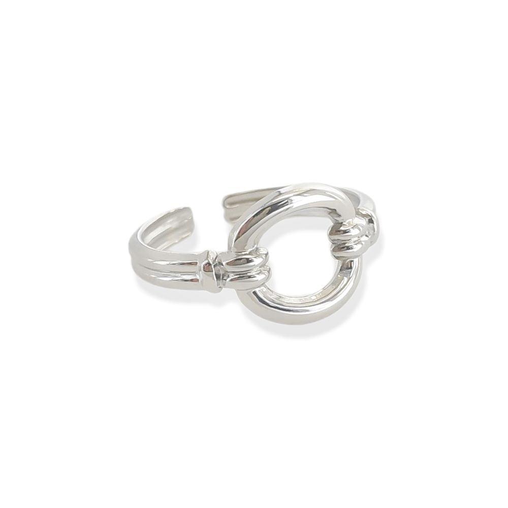 'OMG Bling' Women's Water Resistant Ring - Silver