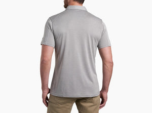 'Kuhl' Men's Engineered™ Polo - Cloud Gray