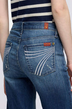 '7 For All Mankind' Women's DOJO in Slim Illusion - Lake Blue