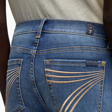 '7 For All Mankind' Women's Gale Dojo 34" - Blue