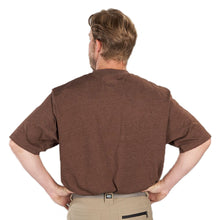 'KEY' Men's Blended T-Shirt - Burlywood Brown