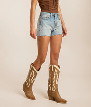 '7 For All Mankind' Women's June Short - Light Wash