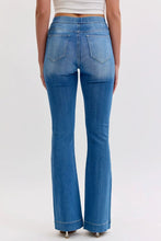 'Cello' Women's Mid Rise Flare Jegging - Medium Blue