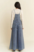 'Davi&Dani' Women's Denim Jumpsuit - Light Denim (Plus Size)