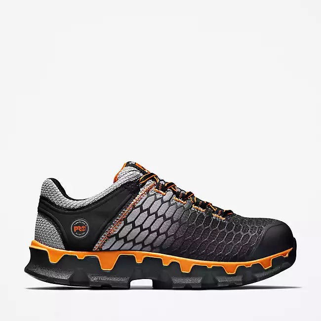 'Timberland Pro' Men's Powertrain Sport SD Alloy Toe Sneaker - Grey / Orange