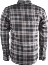 'Highway-21' Men's Concealed Carry Marksman Flannel Button Down - Black / Grey