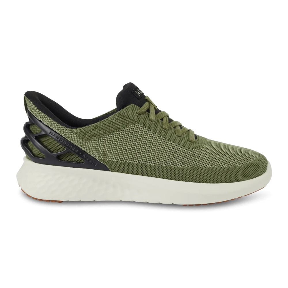 'KIZIK' Unisex Athens Sneaker - Olive Green