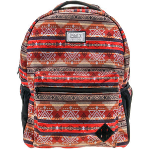'Hooey' Recess Backpack - Red / Tan / Black