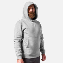 'Brunt' Men's The Shevlin Hoodie - Lt. Grey Heather