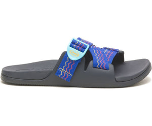 'Chaco' Chillos Slide Sandal - Lasagna Blue