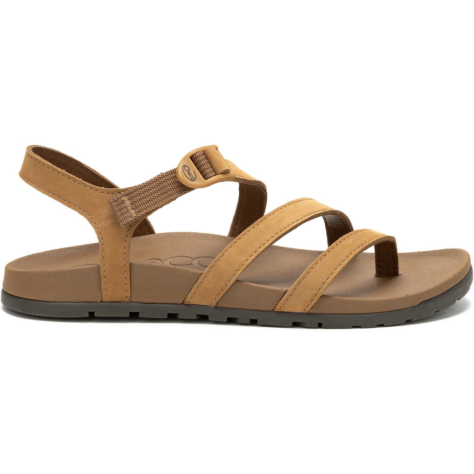 'Chaco' Women's Lowdown Strappy Sandal - Bone / Brown