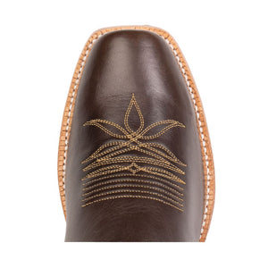 'Hyer' Men's 13" Maize Western Cutter Toe - Chocolate