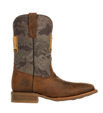 'Howitzer' Men's 10" Freedom Don't Tread Western Square Toe - Brown