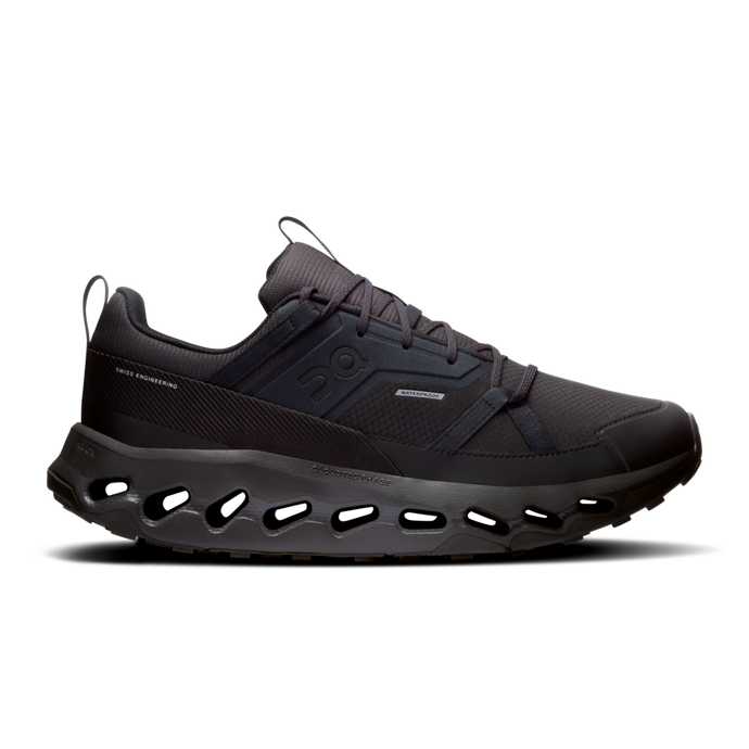 'On Running' Men's Cloudhorizon WP - Black / Black