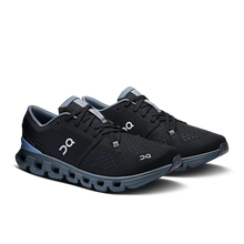 'On Running' Men's Cloud X 4 - Black / Chambray